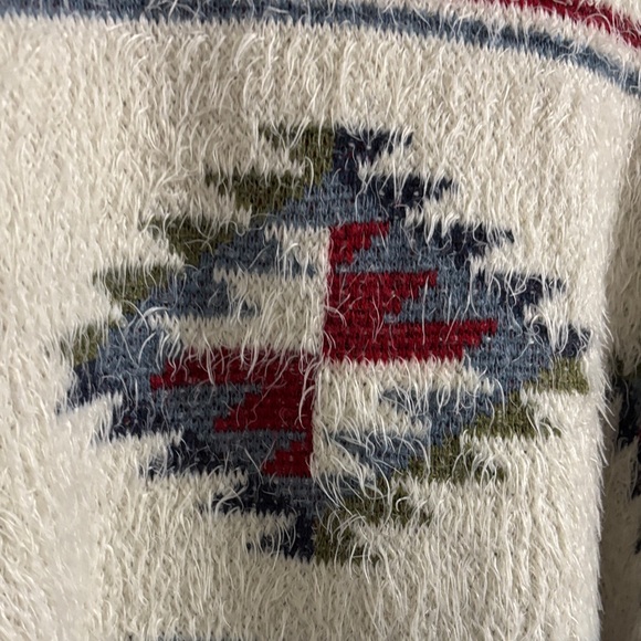 Wrangler Retro Aztec Cozy Sweater Boho - Picture 4 of 6